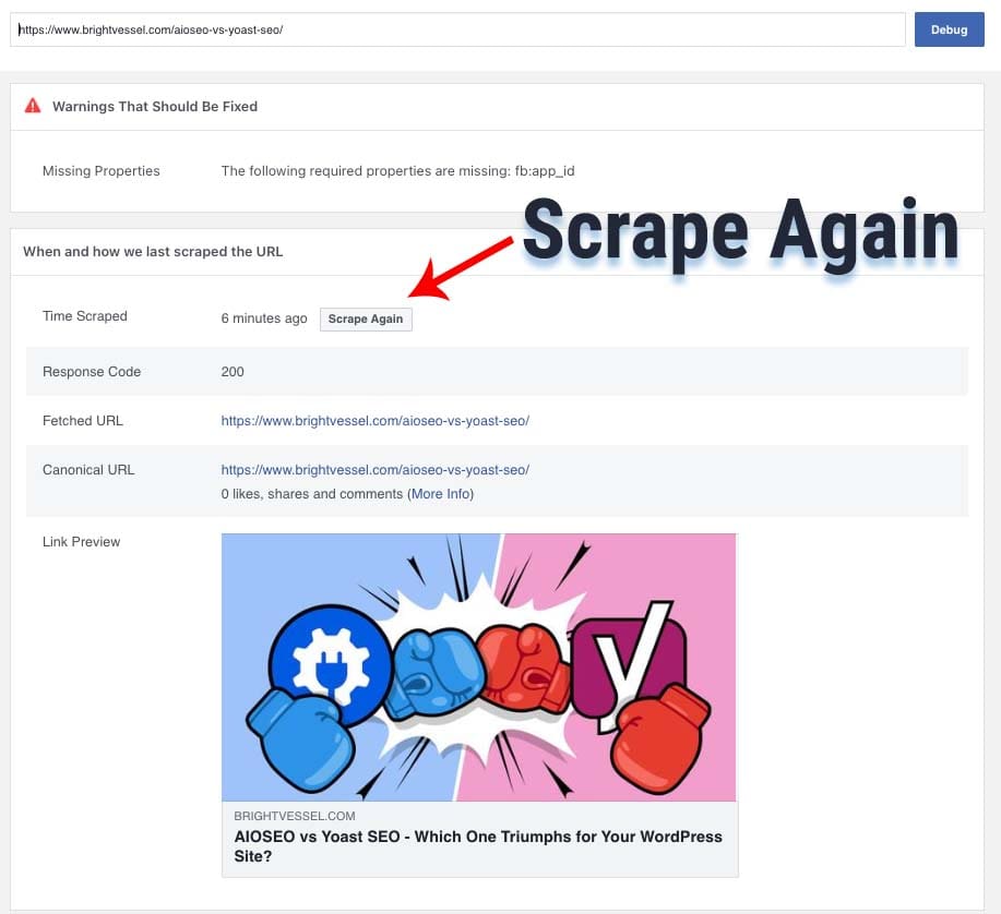 Scrape Again